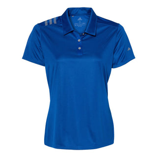Custom Embroidered Adidas - Women's 3-Stripes Shoulder Polo - A325