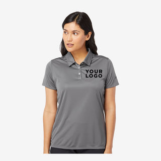 Custom Embroidered Adidas - Women's 3-Stripes Shoulder Polo - A325