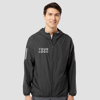 Custom Printed Adidas - Hooded Full-Zip Windbreaker