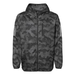 Custom Printed Adidas - Hooded Full-Zip Windbreaker