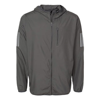 Custom Printed Adidas - Hooded Full-Zip Windbreaker