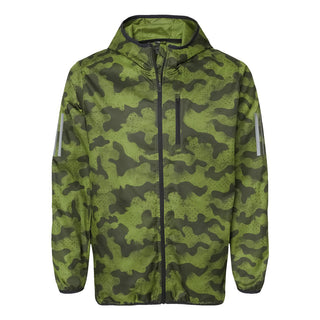 Custom Printed Adidas - Hooded Full-Zip Windbreaker