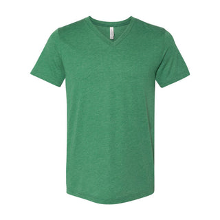 Custom Printed BELLA + CANVAS - Triblend V-Neck Short Sleeve Tee