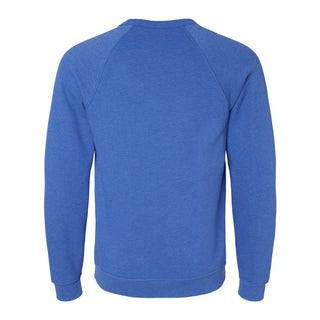 Custom Printed BELLA + CANVAS - Sponge Fleece Raglan Crewneck Sweatshirt