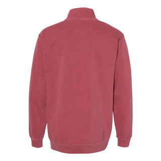 Custom Embroidered Comfort Colors - Garment-Dyed Quarter Zip Sweatshirt