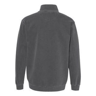 Custom Embroidered Comfort Colors - Garment-Dyed Quarter Zip Sweatshirt