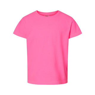 Custom Printed Comfort Colors - Garment-Dyed Youth Heavyweight T-Shirt - 9018