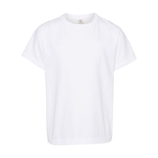 Custom Printed Comfort Colors - Garment-Dyed Youth Heavyweight T-Shirt - 9018