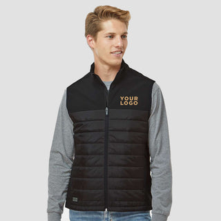 Custom Embroidered DRI DUCK - Summit Soft Shell Puffer Vest