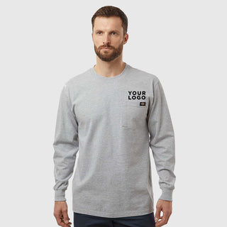 Custom Printed Dickies - Traditional Heavyweight Long Sleeve T-Shirt