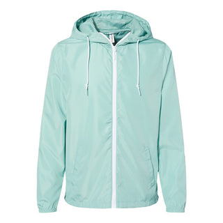 Custom Printed Independent Trading Co. - Lightweight Windbreaker Full-Zip Jacket