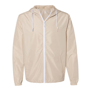 Custom Printed Independent Trading Co. - Lightweight Windbreaker Full-Zip Jacket