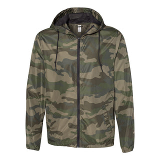 Custom Printed Independent Trading Co. - Lightweight Windbreaker Full-Zip Jacket
