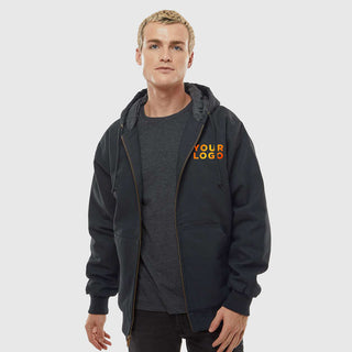 Custom Embroidered Independent Trading Co. - Insulated Canvas Workwear Jacket