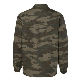 Custom Embroidered Independent Trading Co. - Water-Resistant Windbreaker Coach’s Jacket