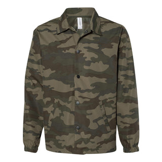 Custom Embroidered Independent Trading Co. - Water-Resistant Windbreaker Coach’s Jacket