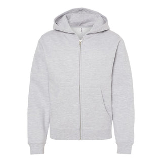 Custom Embroidered Independent Trading Co. - Youth Midweight Full-Zip Hooded Sweatshirt