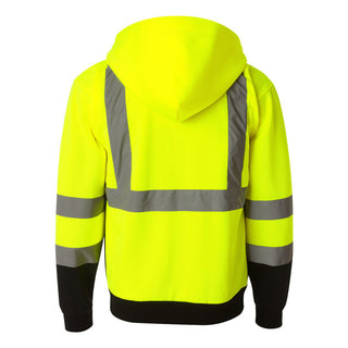 Custom Embroidered Kishigo - Hi-Vis Full-Zip Hooded Sweatshirt