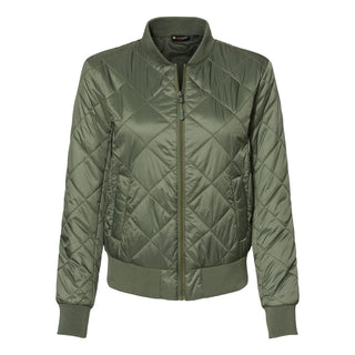 Custom Embroidered Weatherproof - Women's HeatLast™ Quilted Packable Bomber