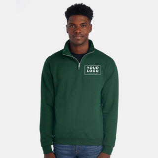 Custom Embroidered JERZEES - Nublend® Cadet Collar Quarter-Zip Sweatshirt